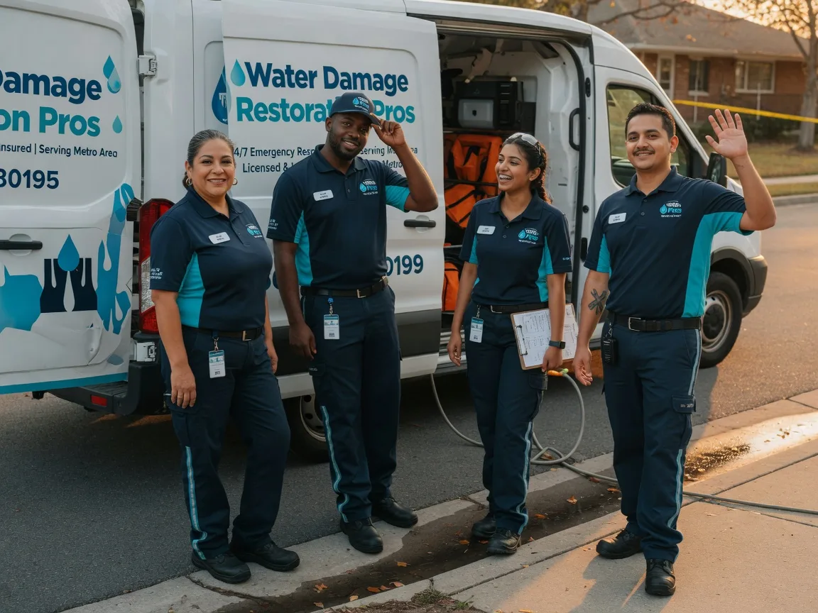 Water Damage Restoration company in Knickerbocker, TX