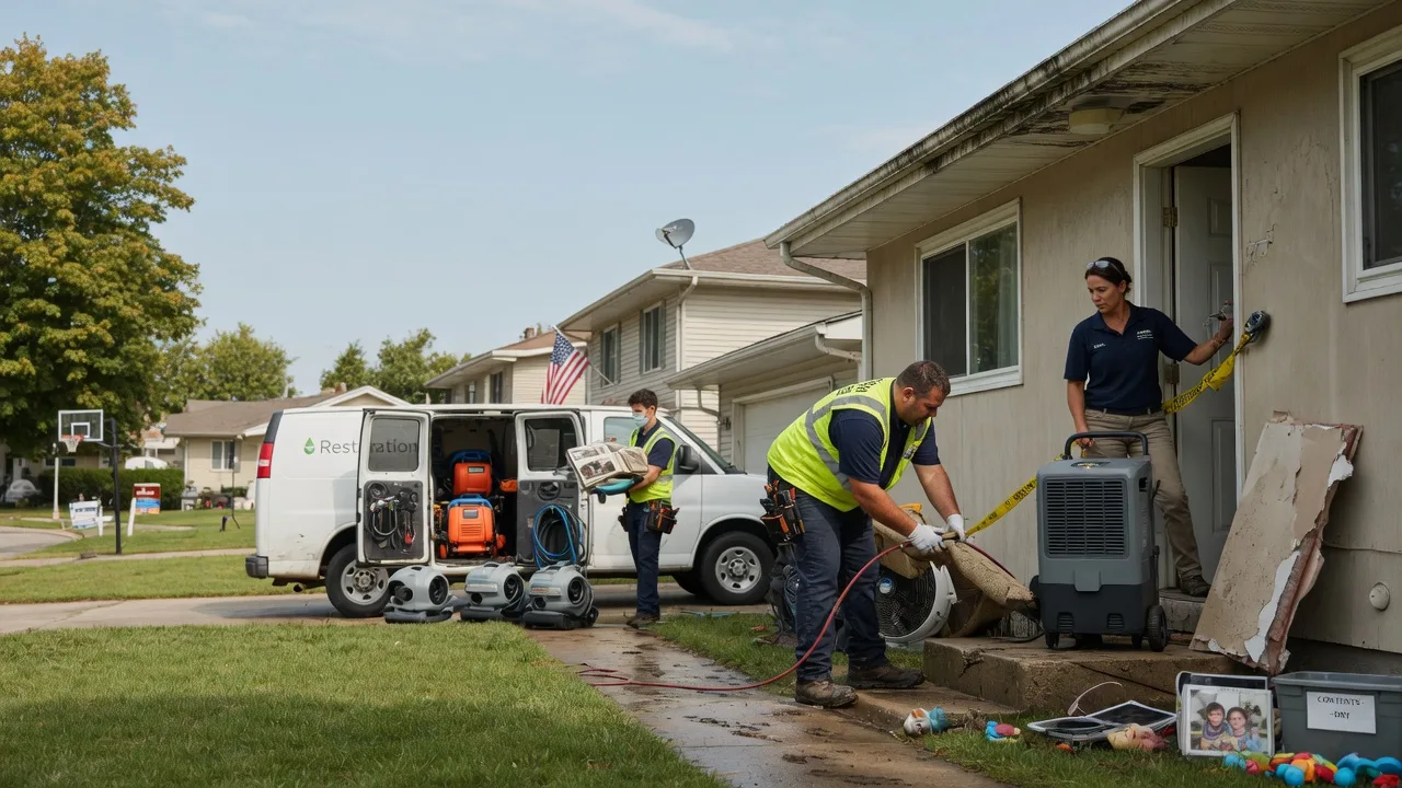 Water Damage Restoration in Knickerbocker, TX near me